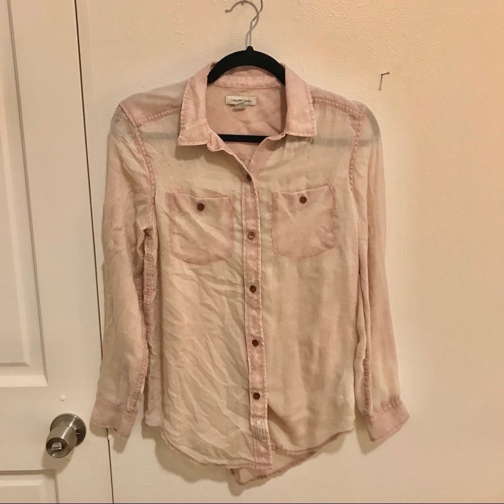 Pink shirt from CK
